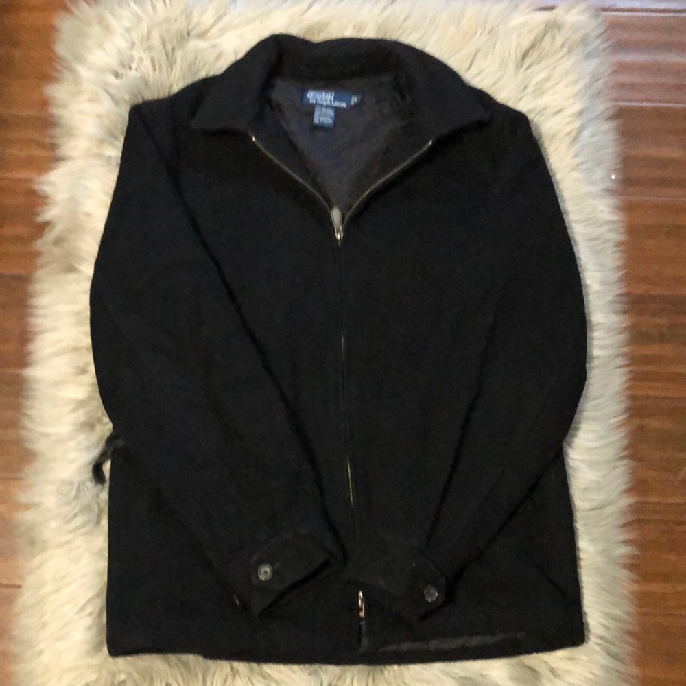 Black Ralph Lauren waist coat